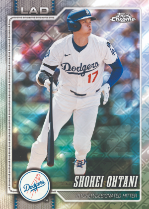 2026 Topps Chrome LogoFractor Baseball Base LogoFractor Shohei Ohtani MOCK UP 2026 Topps Chrome LogoFractor Baseball Base LogoFractor Shohei Ohtani MOCK UP