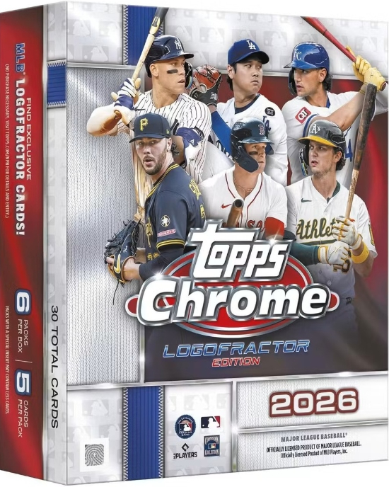2026 Topps Chrome LogoFractor Baseball