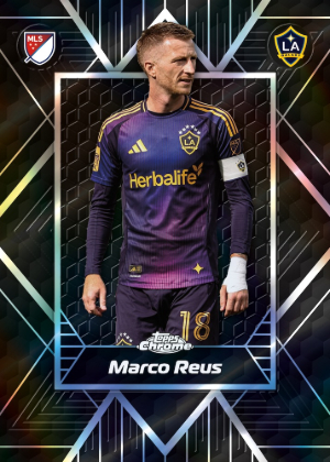 2026 Topps Chrome MLS Soccer Shadow Etch Marco Reus MOCK UP