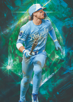 2026 Topps Chrome Sapphire Baseball Hidden Gems Emerald Bobby Witt Jr MOCK UP 2026 Topps Chrome Sapphire Baseball Hidden Gems Emerald Bobby Witt Jr MOCK UP