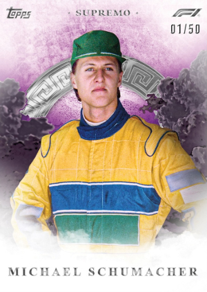 2026 Topps Eccellenza Formula 1 Base Supremo Michael Schumacher MOCK UP