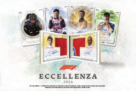 2026 Topps Eccellenza Formula 1