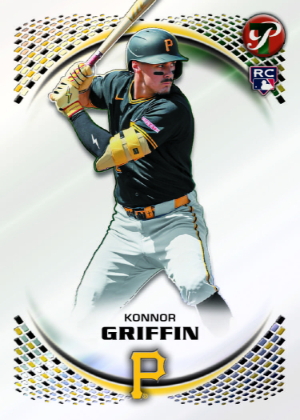 2026 Topps Pristine Baseball Base Konnor Griffin MOCK UP 2026 Topps Pristine Baseball Base Konnor Griffin MOCK UP