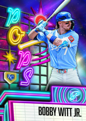 2026 Topps Pristine Baseball Pristine Pops Bobby Witt Jr MOCK UP 2026 Topps Pristine Baseball Pristine Pops Bobby Witt Jr MOCK UP