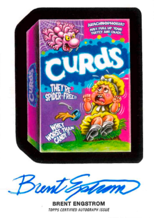 2026 Topps Wacky Packages Artist Autographs Brent Engstrom MOCK UP 2026 Topps Wacky Packages Artist Autographs Brent Engstrom MOCK UP