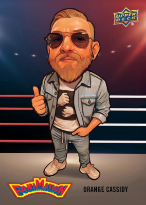 2026 Upper Deck AEW Fanimation Orange Cassidy MOCK UP 2026 Upper Deck AEW Fanimation Orange Cassidy MOCK UP