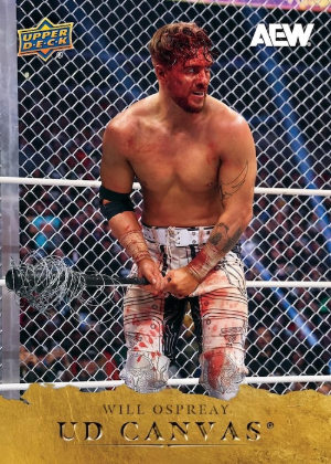 2026 Upper Deck AEW UD Canvas Will Ospreay MOCK UP 2026 Upper Deck AEW UD Canvas Will Ospreay MOCK UP