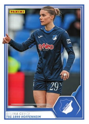 2025-26 Panini Frauen Bundesliga Soccer Base Selina Cerci MOCK UP 2025-26 Panini Frauen Bundesliga Soccer Base Selina Cerci MOCK UP