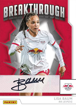 2025-26 Panini Frauen Bundesliga Soccer Breakthrough Auto Lisa Baum MOCK UP 2025-26 Panini Frauen Bundesliga Soccer Breakthrough Auto Lisa Baum MOCK UP
