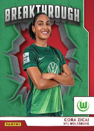 2025-26 Panini Frauen Bundesliga Soccer Breakthrough Red Cora Zicai MOCK UP 2025-26 Panini Frauen Bundesliga Soccer Breakthrough Red Cora Zicai MOCK UP