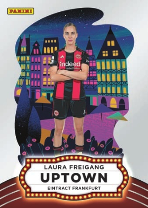 2025-26 Panini Frauen Bundesliga Soccer Uptown Kaura Freigang MOCK UP 2025-26 Panini Frauen Bundesliga Soccer Uptown Kaura Freigang MOCK UP