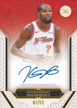2025-26 Topps Definitive Collection Basketball Definitive Auto Pink Kevin Durant MOCK UP 2025-26 Topps Definitive Collection Basketball Definitive Auto Pink Kevin Durant MOCK UP