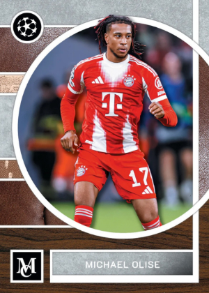 2025-26 Topps Museum Collection UEFA Club Competitions Soccer Base Michael Olise MOCK UP 2025-26 Topps Museum Collection UEFA Club Competitions Soccer Base Michael Olise MOCK UP