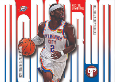 2025-26 Topps Pristine Basketball Monogram Shai Gilgeous-Alexander MOCK UP 2025-26 Topps Pristine Basketball Monogram Shai Gilgeous-Alexander MOCK UP
