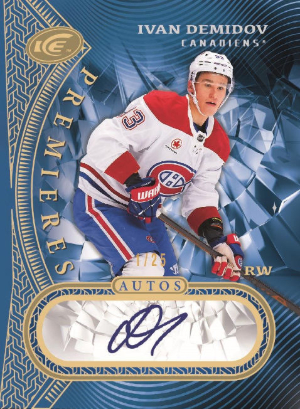 2025-26 Upper Deck Ice Hockey Base Ice Premieres Autos Ivan Demidov MOCK UP 2025-26 Upper Deck Ice Hockey Base Ice Premieres Autos Ivan Demidov MOCK UP