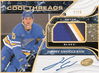 2025-26 Upper Deck Ice Hockey Cool Threads Auto Jimmy Snuggerud MOCK UP 2025-26 Upper Deck Ice Hockey Cool Threads Auto Jimmy Snuggerud MOCK UP