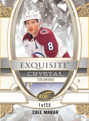 2025-26 Upper Deck Ice Hockey Exquisite Crystal Cale Makar MOCK UP 2025-26 Upper Deck Ice Hockey Exquisite Crystal Cale Makar MOCK UP