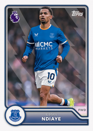 2026-27 Topps Flagship Premier League Soccer Base Iliman Ndiaye MOCK UP 2026-27 Topps Flagship Premier League Soccer Base Iliman Ndiaye MOCK UP