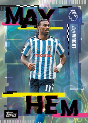 2026-27 Topps Flagship Premier League Soccer Mayhem Haji Wright MOCK UP 2026-27 Topps Flagship Premier League Soccer Mayhem Haji Wright MOCK UP