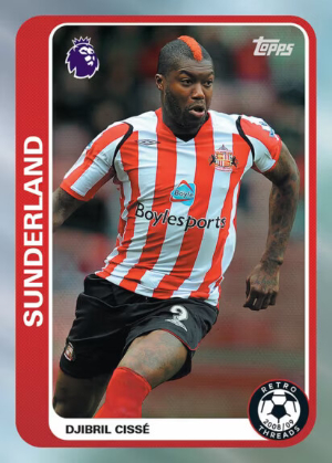 2026-27 Topps Flagship Premier League Soccer Retro Threads Djibril Cisse MOCK UP 2026-27 Topps Flagship Premier League Soccer Retro Threads Djibril Cisse MOCK UP
