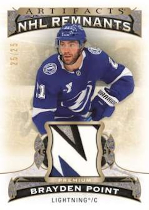 2026-27 Upper Deck Artifacts Hockey NHL Remnants Brayden Point MOCK UP