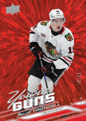 2026-27 Upper Deck Series 1 Base Young Guns Outburst Red Anton Frondell MOCK UP 2026-27 Upper Deck Series 1 Base Young Guns Outburst Red Anton Frondell MOCK UP