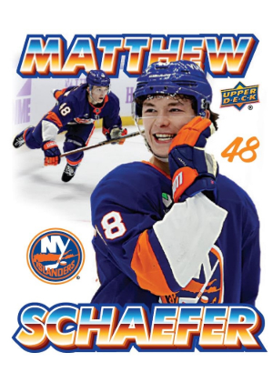2026-27 Upper Deck Series 1 Bootlegs Matthew Schaefer MOCK UP 2026-27 Upper Deck Series 1 Bootlegs Matthew Schaefer MOCK UP