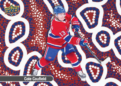 2026-27 Upper Deck Series 1 Youthful Spirits Cole Caufield MOCK UP 2026-27 Upper Deck Series 1 Youthful Spirits Cole Caufield MOCK UP