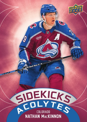 2026-27 Upper Deck Tim Hortons Hockey Sidekicks Front Nathan MacKinnon MOCK UP 2026-27 Upper Deck Tim Hortons Hockey Sidekicks Front Nathan MacKinnon MOCK UP