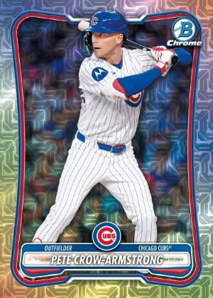 2026 Bowman Chrome Mega Box Base Mojo Pete Crow-Armstrong MOCK UP 2026 Bowman Chrome Mega Box Base Mojo Pete Crow-Armstrong MOCK UP