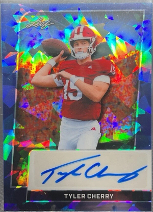 2026 Leaf Melange Multisport Melange Metal Auto Blue Tyler Cherry
