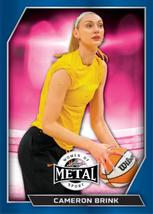 2026 Leaf Metal Women of Sport Base Cameron Brink MOCK UP