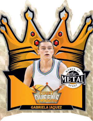 2026 Leaf Metal Women of Sport Court Queens Gabriela Jaquez MOCK UP