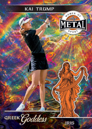 2026 Leaf Metal Women of Sport Greek Goddess Iris Kai Trump MOCK UP