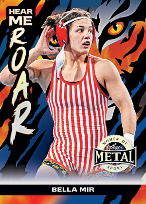 2026 Leaf Metal Women of Sport Hear Me Roar Bella Mir MOCK UP