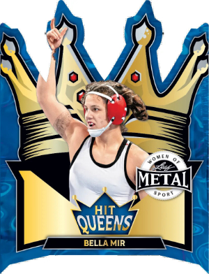 2026 Leaf Metal Women of Sport Hit Queens Bella Mir MOCK UP