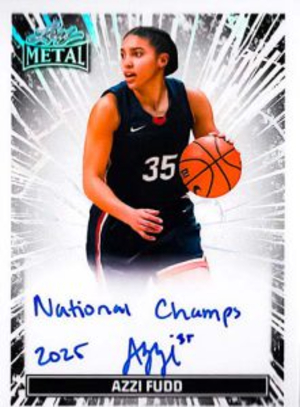 2026 Leaf Metal Women of Sport Metal Inscription Auto Azzi Fudd MOCK UP