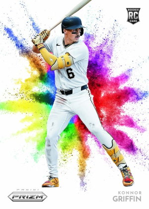 2026 Panini Prizm Baseball Color Blast Konnor Griffin MOCK UP