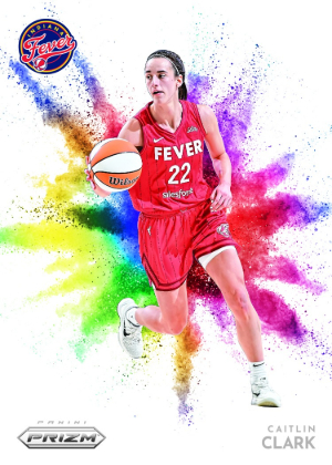 2026 Panini Prizm WNBA Basketball Color Blast Caitlin Clark MOCK UP