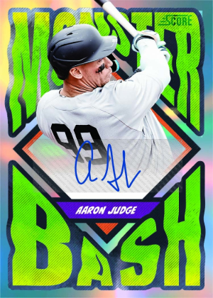 2026 Score-A-Treat Multi-Sport Base Monster Bash Holo Autographs Aaron Judge MOCK UP 2026 Score-A-Treat Multi-Sport Base Monster Bash Holo Autographs Aaron Judge MOCK UP