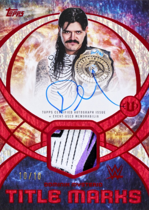 2026 Topps Universe WWE Title Marks Dominik Mysterio MOCK UP 2026 Topps Universe WWE Title Marks Dominik Mysterio MOCK UP