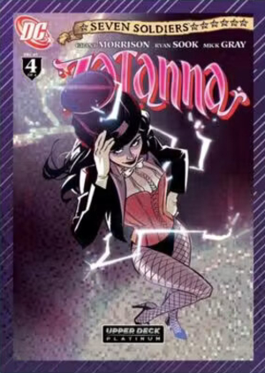 2026 Upper Deck Platinum DC Comics Base Cover Variant Zatanna MOCK UP