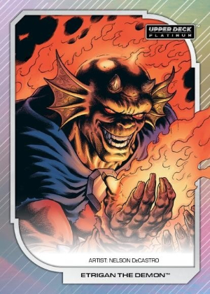 2026 Upper Deck Platinum DC Comics Base Etrigan MOCK UP