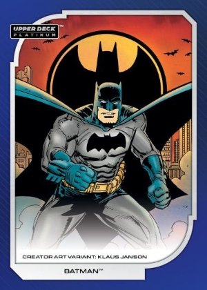 2026 Upper Deck Platinum DC Comics Creator Art Variant Batman MOCK UP