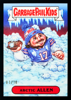 2026 Bowman Football Bowman GPK NFL Arctic Allen MOCK UP 2026 Bowman Football Bowman GPK NFL Arctic Allen MOCK UP