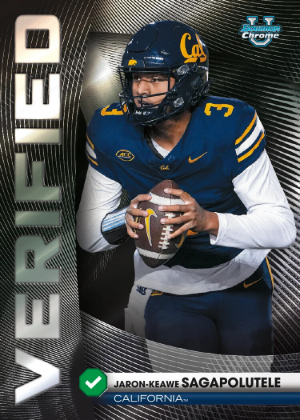 2026 Bowman Football Bowman Verified NIL Jaron-Keawe Sagapolutele MOCK UP 2026 Bowman Football Bowman Verified NIL Jaron-Keawe Sagapolutele MOCK UP