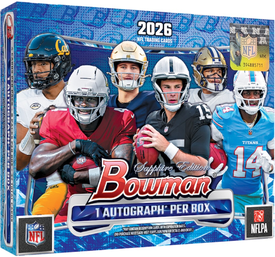 2026 Bowman Sapphire Football