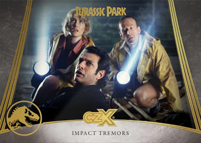 2026 Cryptozoic CZX Jurassic Park Base Impact Tremors MOCK UP