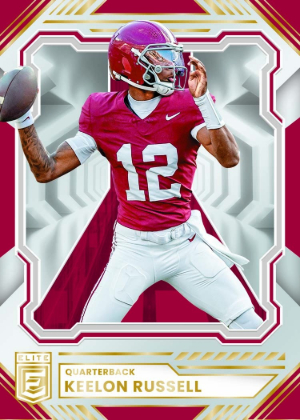 2026 Donruss Football Donruss Elite Keelon Russell MOCK UP 2026 Donruss Football Donruss Elite Keelon Russell MOCK UP