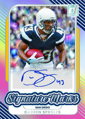 2026 Donruss Football Signature Marks Darren Sproles MOCK UP 2026 Donruss Football Signature Marks Darren Sproles MOCK UP